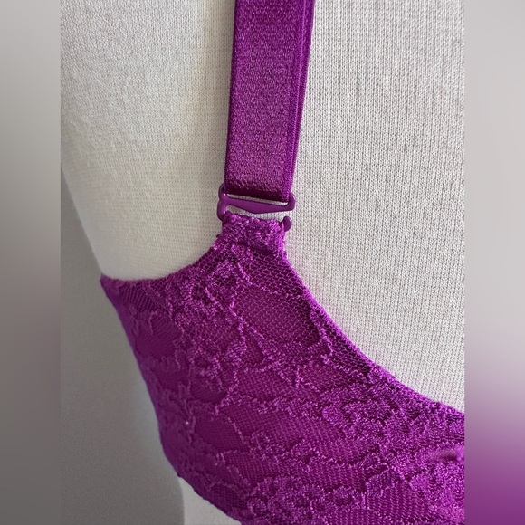 Victoria's Secret VS Perfect Coverage Lightly Padded Convertible Lace Bra 36DD - Picture 5 of 11